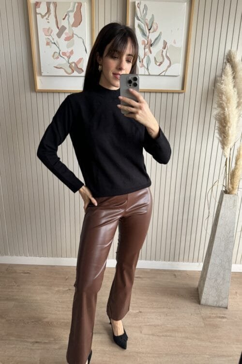 Alternative view of CALZA ENGOMADA CHOCO